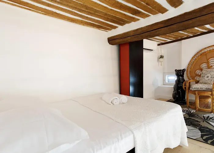 公寓 Incredible Loft In Vieil With Ac *